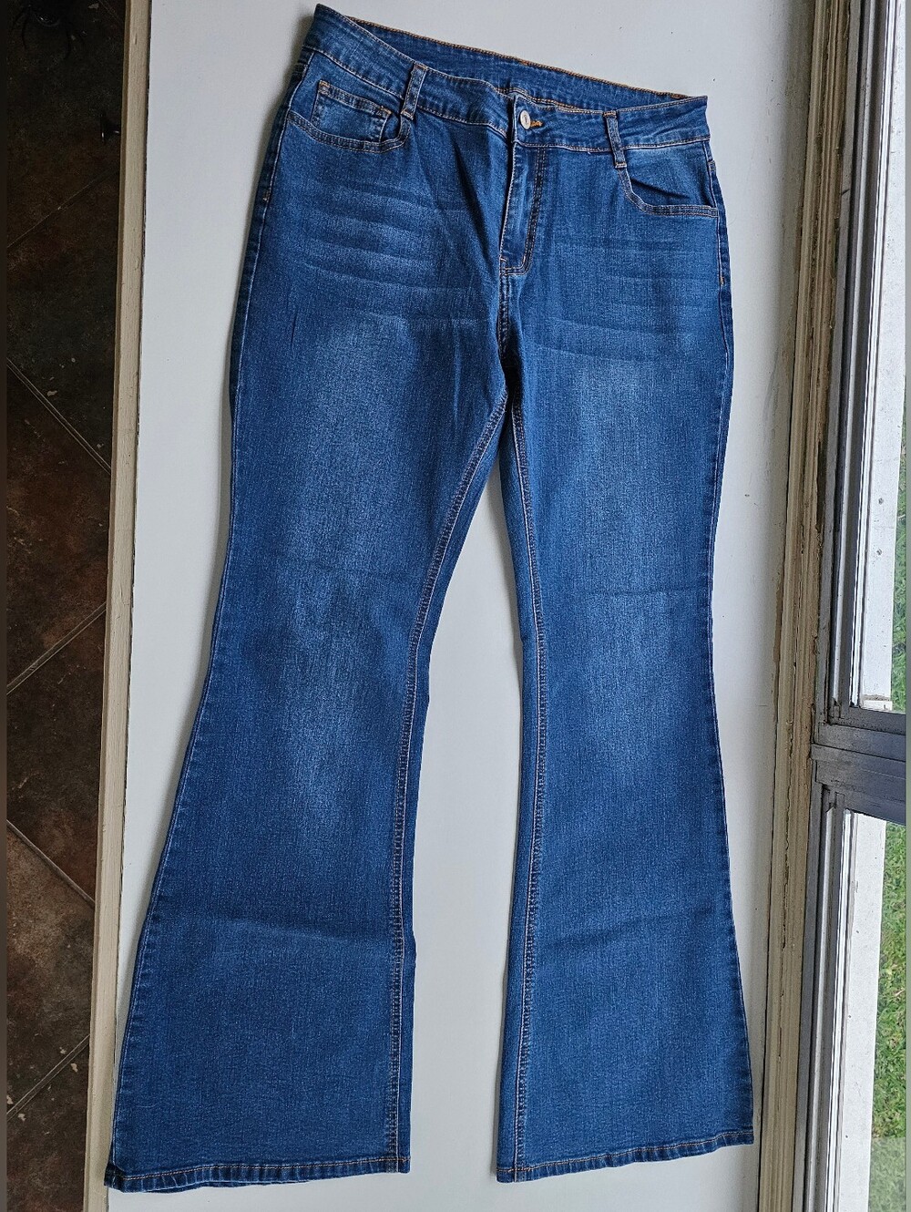 Blue Denim Jeans - Boot Cut - Women's Size 12